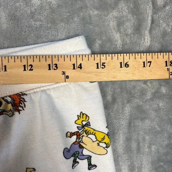 Nickelodeon Rugrats All Over Print Pajama Sweatpants Joggers White Size M - Picture 13 of 15